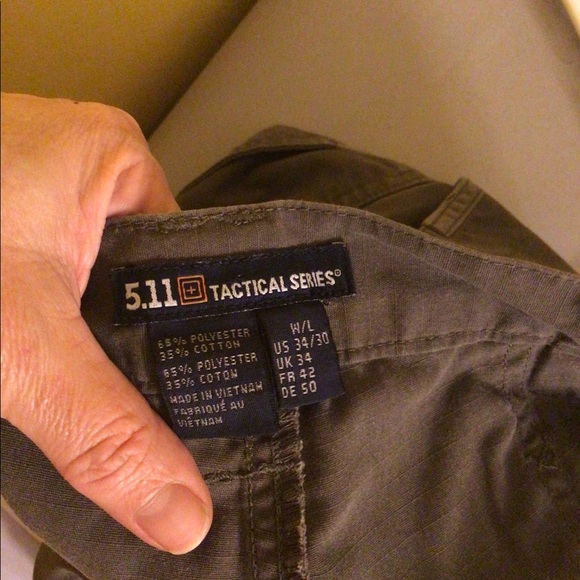 Women’s 5.11 Tactical Series Khaki Cargo Pants W/L - Picture 6 of 8